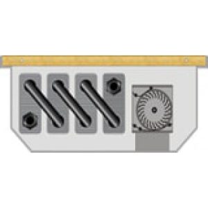 Внутрипольный конвектор FanCoil FCF 12+3 (1250 мм)