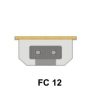 Внутрипольный конвектор FanCoil FC 12 (2000 мм) 23944