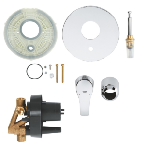 Смеситель однорычажный для ванны Grohe Eurosmart