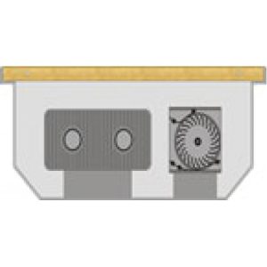 Внутрипольный конвектор FanCoil FCFA PREMIUM (1000 мм)