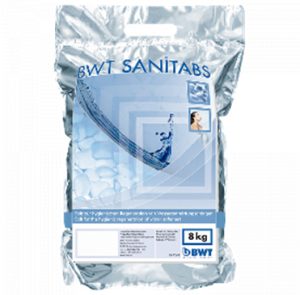Сіль таблетована дезинфікуюча  BWT Sanitabs 8 кг