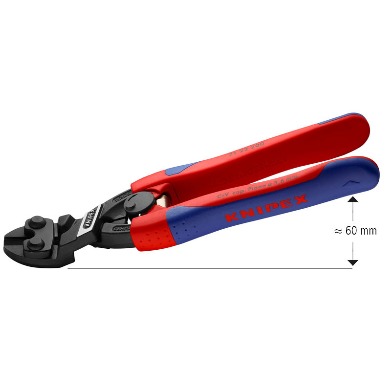 Компактний болторіз зігнутий під кутом CoBolt KNIPEX 71 22 200