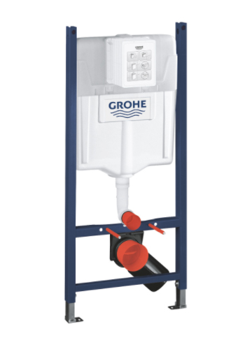 Grohe Rapid SL Система інсталяції для унітазу (1,13 м) з підключеннями (38840000) без кнопки