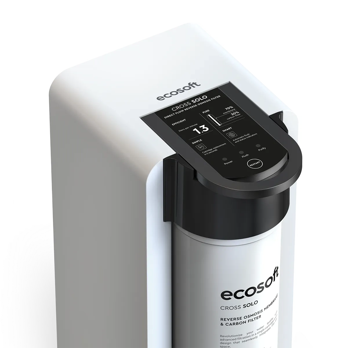 Фільтр зворотного осмосу Ecosoft CROSS Solo 39413