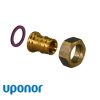 Uponor Q&E DR-латунь Штуцер с накидной гайкой